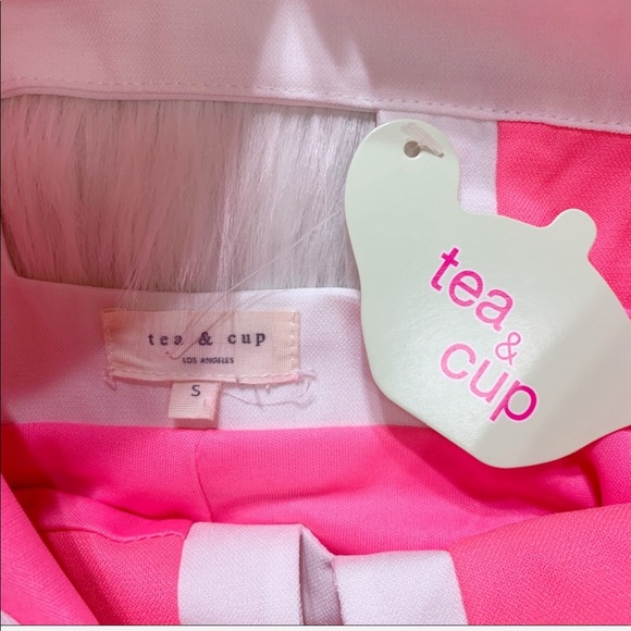 2/$20🌸NWT Tea & Cup Cutout Fit and Flare Dress - Picture 6 of 8